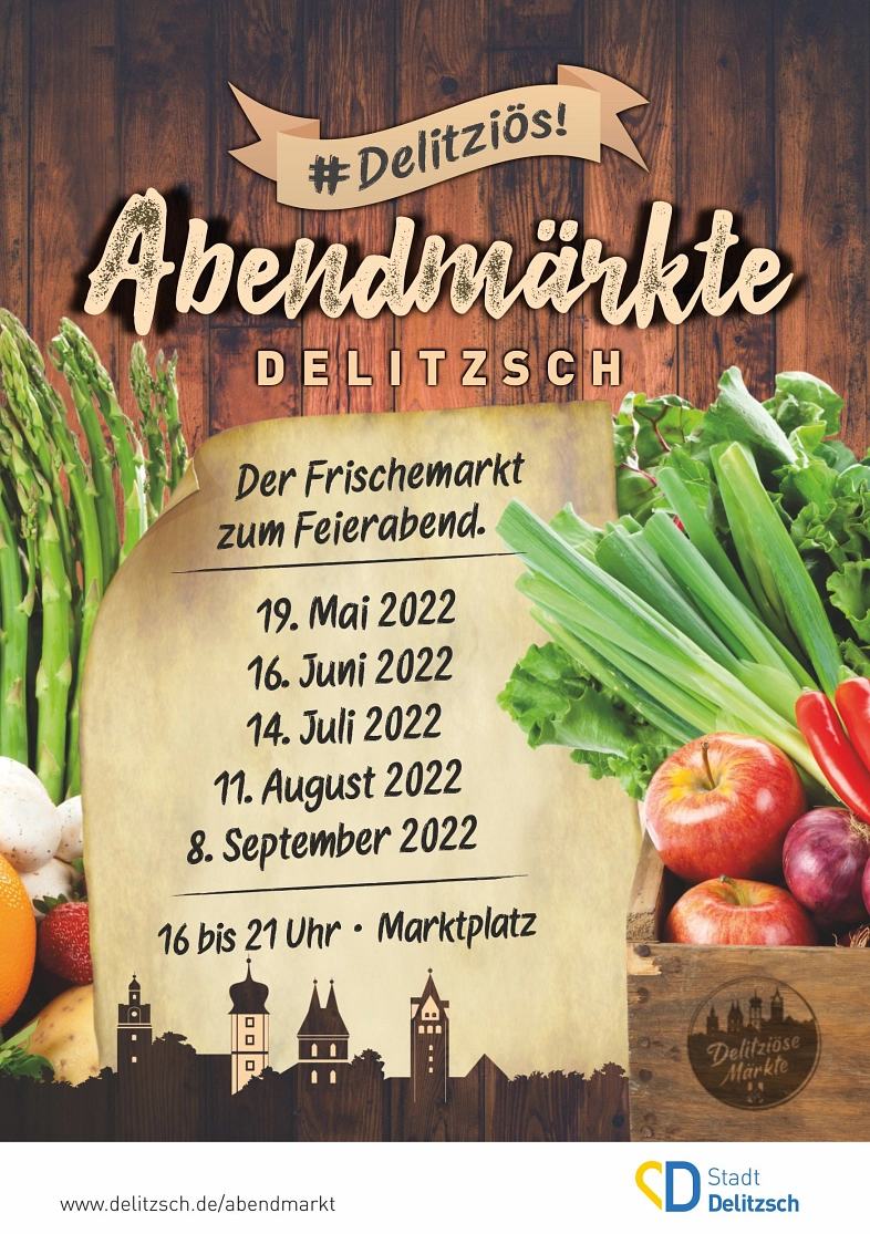 "Delitziöse" Abendmärkte 2022 © Stadt Delitzsch