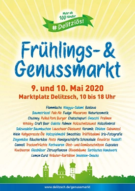 Frühlings- und Genussmarkt 2020 © Stadt Delitzsch