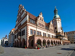 Leipzig - Altes Rathaus am Marktplatz © Pixabay