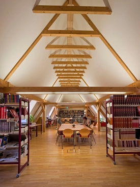 Lesesaal der Bibliothek Alte Lateinschule © Stadt Delitzsch