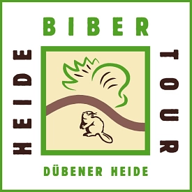Logo Heide-Biber-Tour © Naturpark – Verein Dübener Heide e. V.