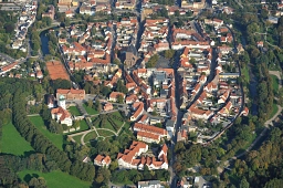 Luftbild der Delitzscher Altstadt © Maik Börner