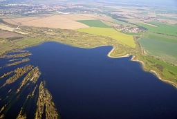 Luftbild vom Werbeliner See © Maik Börner