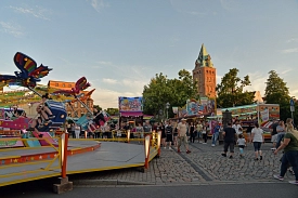Rummel auf dem Roßplatz © C. Maurer/Stadt Delitzsch