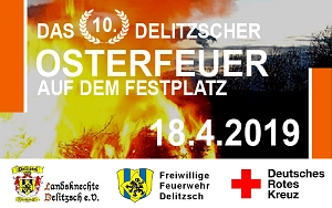 DRK-Osterfeuer 2019